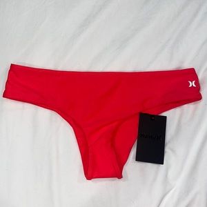 Hot pink Hurley bikini bottoms